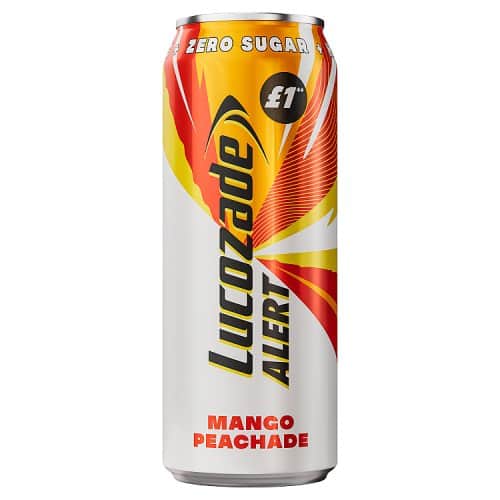 A small picture of Lucozade Alert Mango PM Alert Zero Mango & Peach