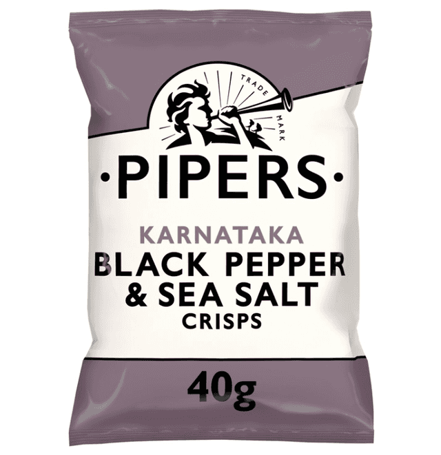A small picture of Pipers Black Pep & Salt 