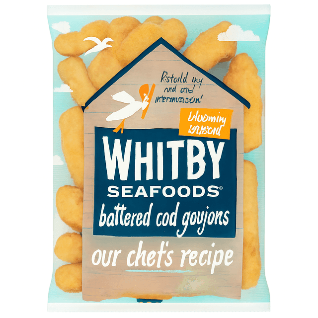 A small picture of Battered Cod Goujons Whitby Battered Cod Goujons