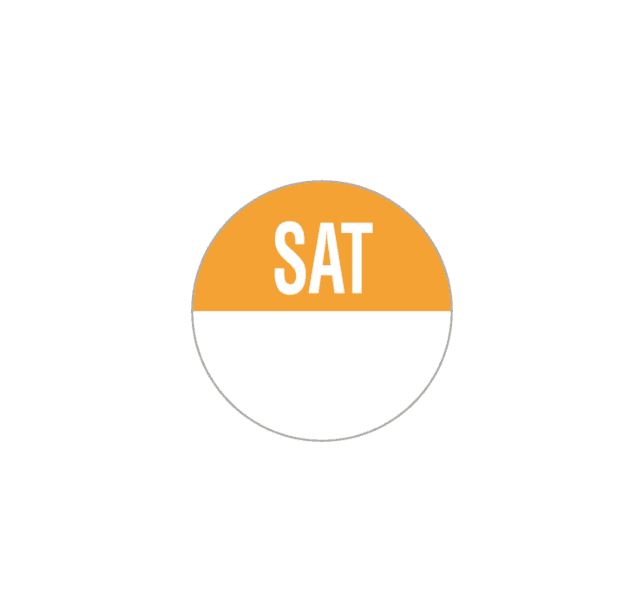 A small picture of Saturday Dot Label 