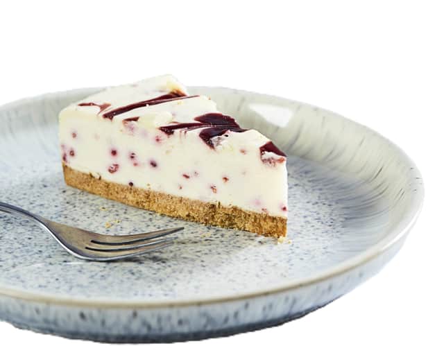 A small picture of Country Range White Chocolate and Raspberry Cheesecake
