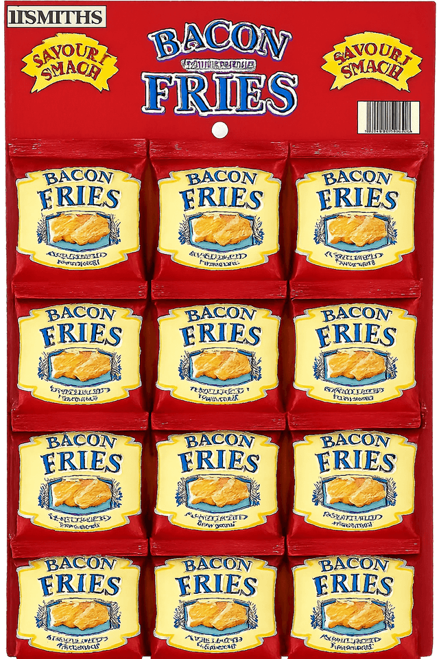 A small picture of Smiths Bacon Fries Card 2 