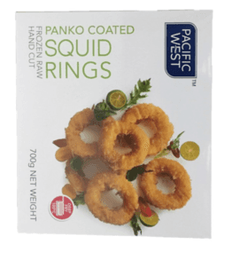 A small picture of Pacific West Squid Rings Squid Ring In Panko Breadcrumb