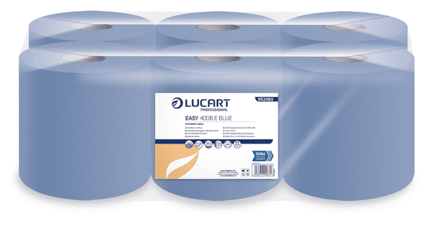 A small picture of Centrefeed Blue Roll Centrefeed Roll 166mmx120m