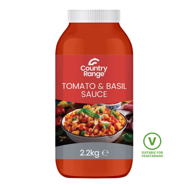 A small picture of Country Range Tomato & Basil Sauce