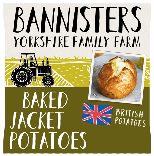 A small picture of Bannister Jumbo Jacket Potato 340-400g