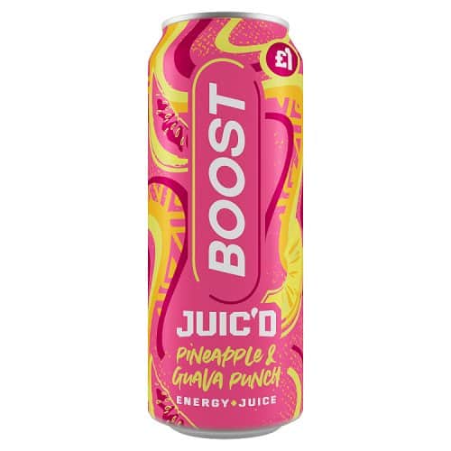 A small picture of Boost Energy Juicd Pineap ple & Guava PM 500m