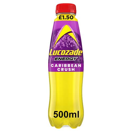 A small picture of Lucozade Caribbean Crush Lucozade Energy Caribbean Crus
