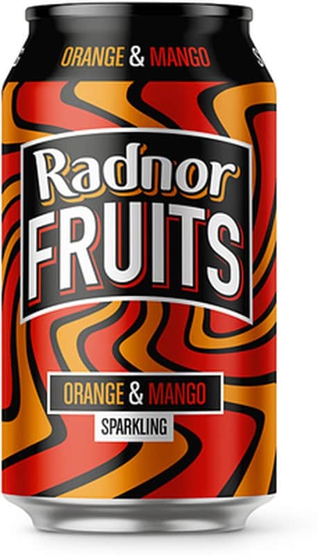 A small picture of Radnor Fruits Sparkling Orange and Mango 330ml