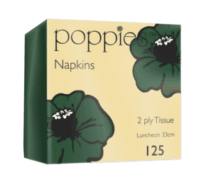 A small picture of Poppies Green Napkins 