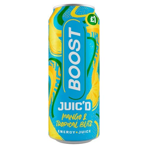 A small picture of Boost Energy Juicd Mango  tropical PM 500ml