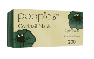 A small picture of Green Napkin 2Ply 23cm