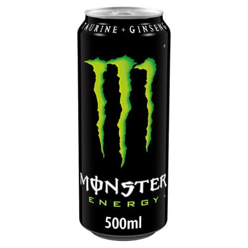A small picture of Monster Energy cans 500ml