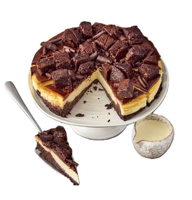 A small picture of Country Range Chocolate Brownie Cheesecake