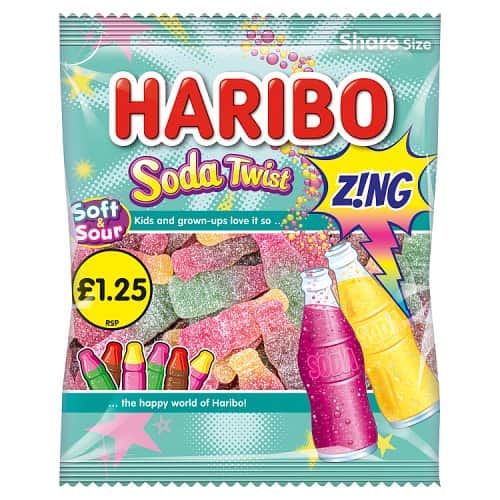 A small picture of Haribo Soda Twist Zing PM