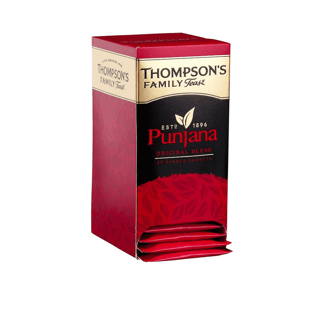 A small picture of Thompson's Punjana Tea Punjana String and Tag Tea