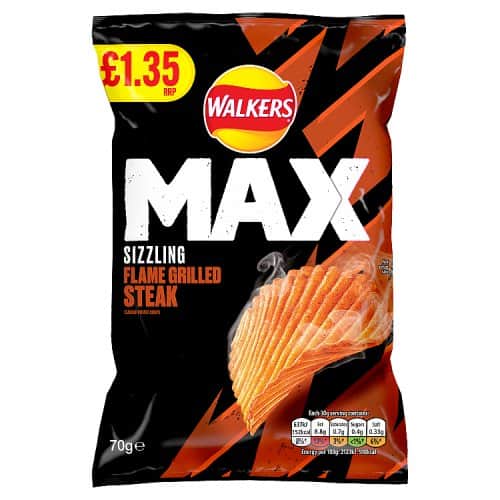 A small picture of Walkers Max Steak PM 