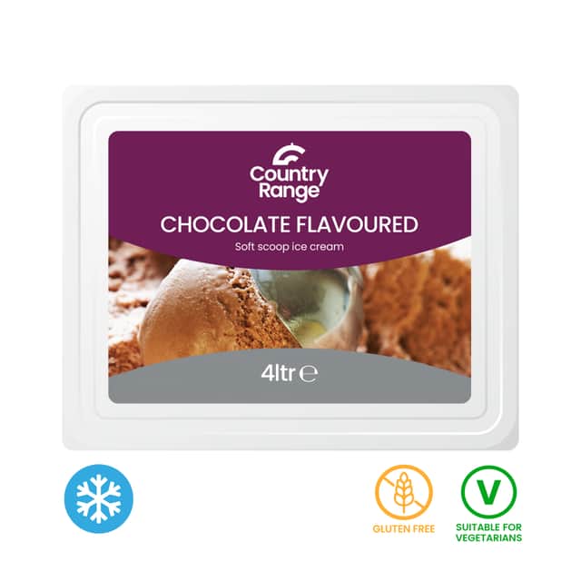 A small picture of CRG Chocolate Ice Cream CRG Chocolate Flav Soft Scoop