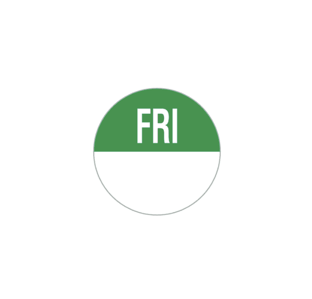 A small picture of Friday Dot Label 