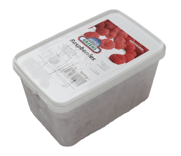 A small picture of Greens Frozen Raspberries 