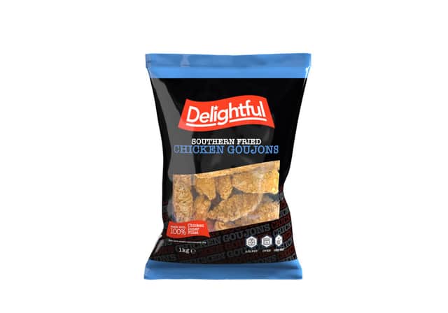 A small picture of Delightful Southern Fried Chicken Goujons 40g