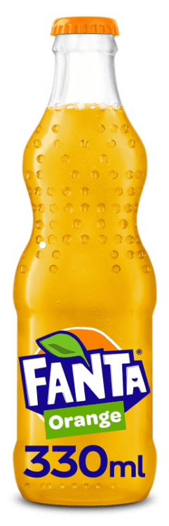 A small picture of Fanta Orange NRG Glass Bottles 330Ml