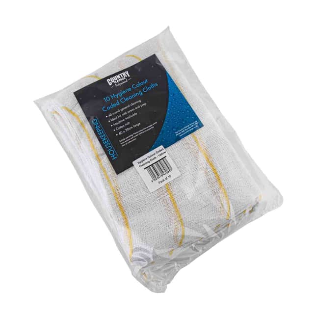 A small picture of -CRG Yellow CleaningCloth CRG Hygiene Colour Coded Cloth
