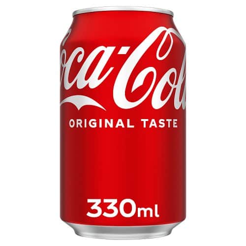 A small picture of Coca Cola cans 24x330ml 