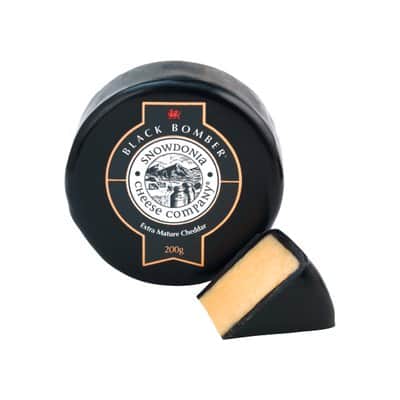A small picture of Mini Black Bomber Extra Mature Cheddar