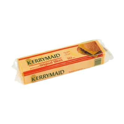 A small picture of Burger Cheese Slice 112 Wrapped Slices
