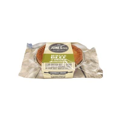 A small picture of Jones Pie MB & O Minced Beef and Onion
