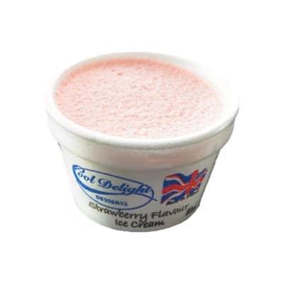 A small picture of Strawberry Ice Cream Tubs Cooldelight