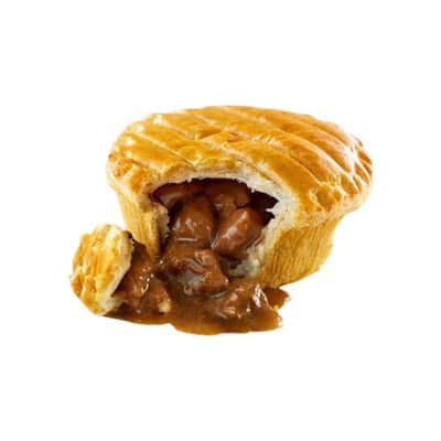 A small picture of Premium Steak & Kidney Unbaked Wrights Pies