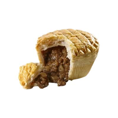 A small picture of Premium Minced Beef Onion Unbaked Wrights Pies