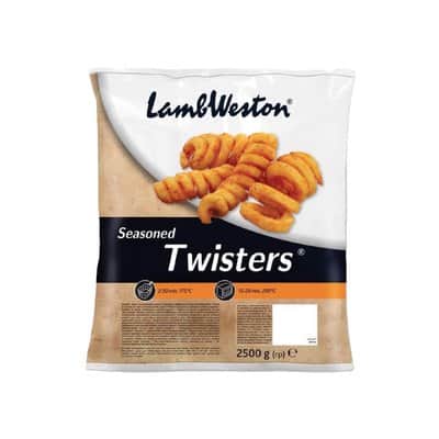 A small picture of Lamb Weston Seasoned Twister Skin On