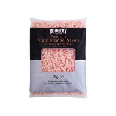 A small picture of CRG North Atlantic Prawns 200/300 count 25% glaze