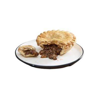 A small picture of CRG Beef & Onion Puff Pie  Unbakd