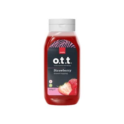 A small picture of OTT Strawberry Topping Dessert Topping