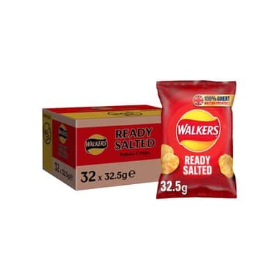 A small picture of Walkers Ready Salted Crisps