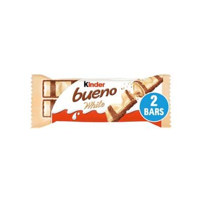 A small picture of Kinder Bueno White Individual Bars 39g