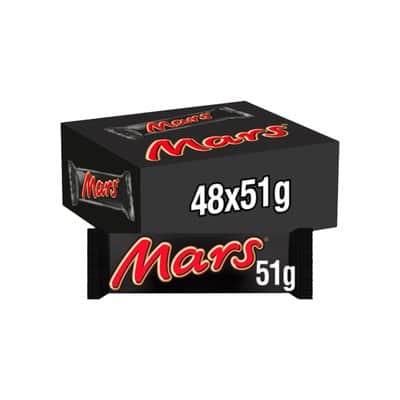 A small picture of Mars Bars 