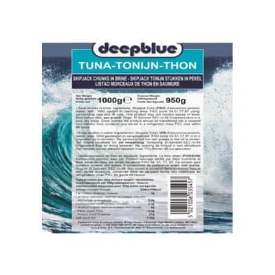 A small picture of Deep Blue Tuna Chunks In Brine Pouches