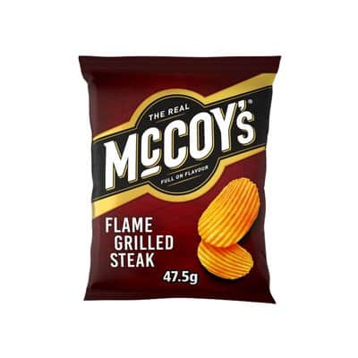 A small picture of McCoys Flame Grilled Steak Crisps