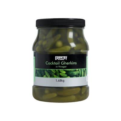 A small picture of -CRG Cocktail Gherkins CRG Gherkins in Vinegar