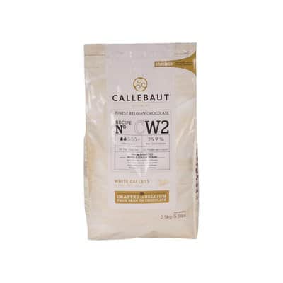 A small picture of Callebaut White Chocolate Calets Hol