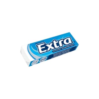 A small picture of Extra Peppermint Sugar Free Chewing Gum 30x10pc