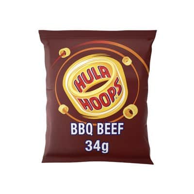 A small picture of Hula Hoops Barbecue Beef 