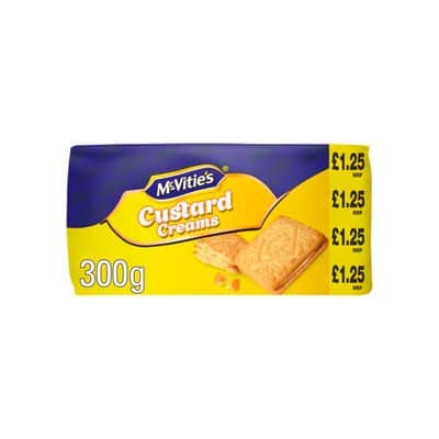 A small picture of McVities Custard Creams PM £1.25