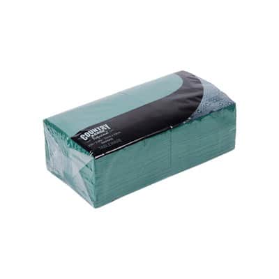 A small picture of CRG 2ply Green Napkins CRG 250 2ply 33cm Green Napkin