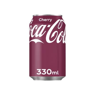 A small picture of Can Cherry Coca Cola 